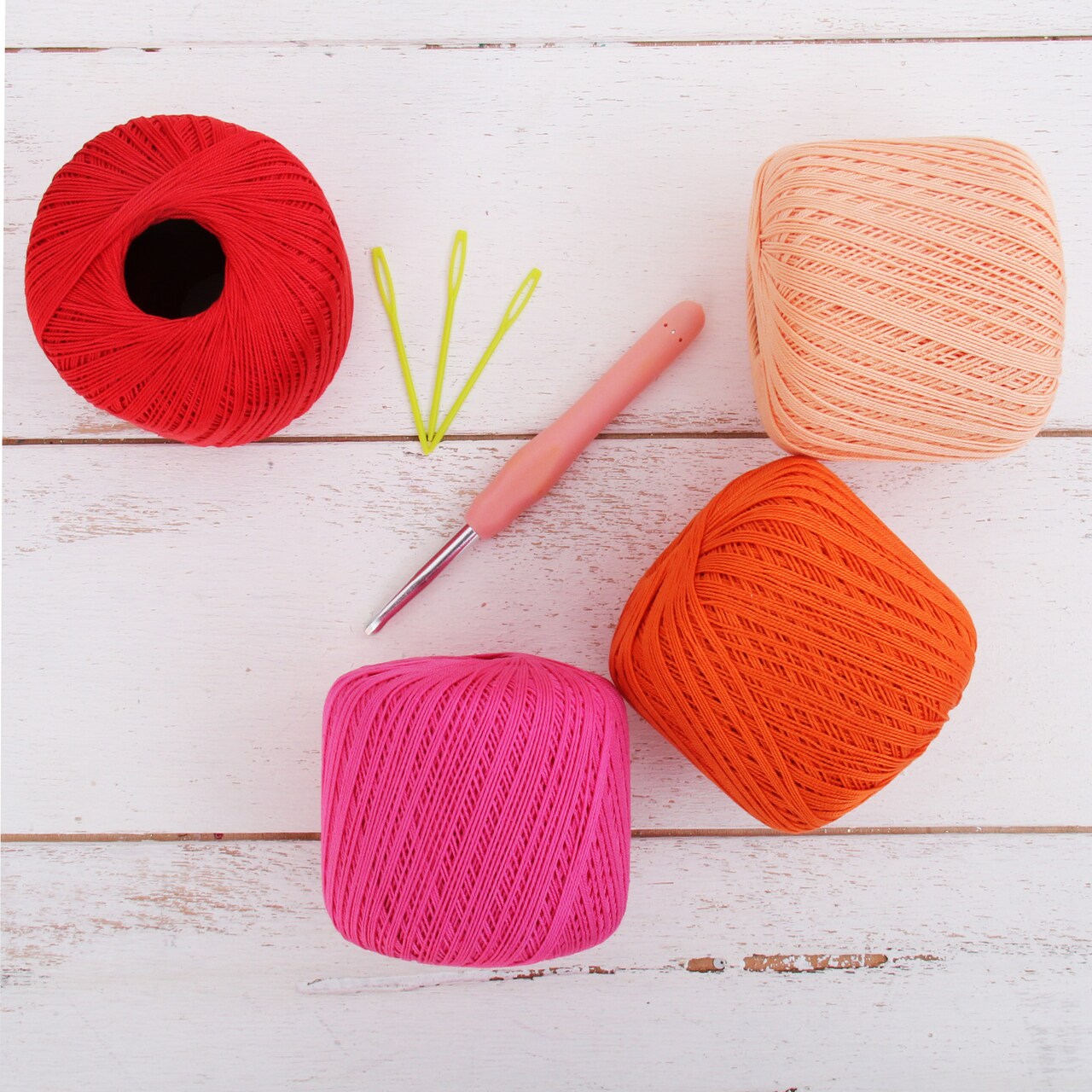 Threadart 100% Pure Cotton Crochet Thread Sets - Size 10 and Size 3 - Over 20 Sets Available